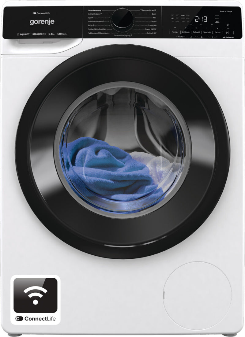 Gorenje G600 WPNA94A1TS vaskemaskine Front-læsning 9 kg 1300 rpm Hvid