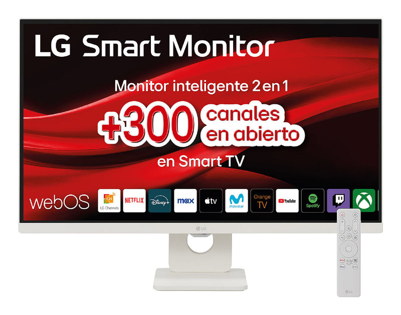 LG 27U731SA-W computerskærm 68,6 cm (27") 3840 x 2160 pixel 4K Ultra HD LCD Hvid