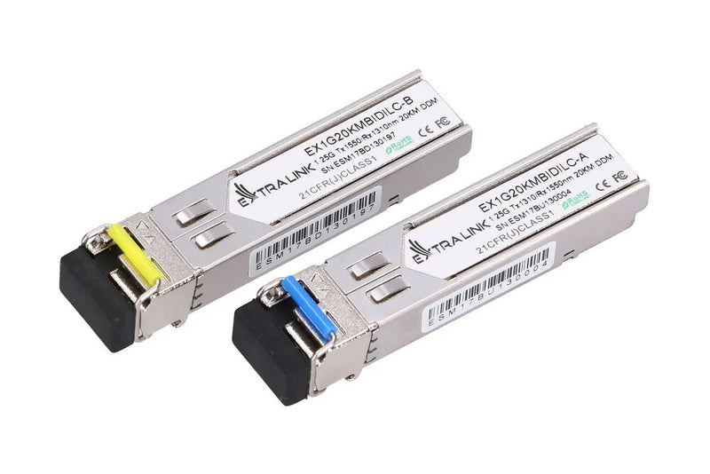 Extralink EX.6204 modul til netværksmodtager Fiberoptisk 1250 Mbit/s SFP