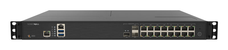 SonicWall NSa 2800 Secure Upgrade Advanced Edition 3 year (includes 1 year CSE) firewall (hardware) 1U 8 Gbit/sek.
