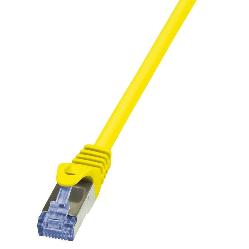LogiLink 7.5m, Cat6A netværkskabel Gul 7,5 m Cat6/6e/6a S/FTP (S-STP)