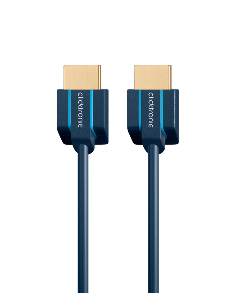 ClickTronic 70701 HDMI-kabel 0,5 m HDMI Type A (Standard) Blå
