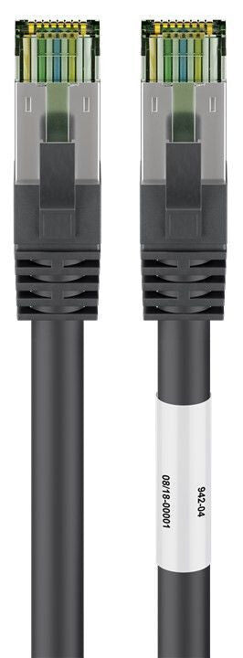 Goobay 66722 netværkskabel Sort 2 m Cat8.1 S/FTP (S-STP)