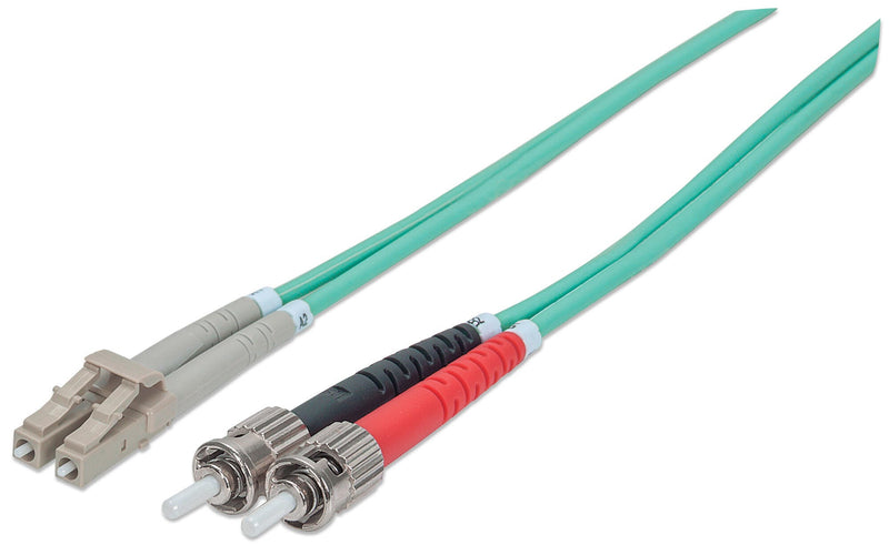 Intellinet 751001 InfiniBand og fiberoptisk kabel 2 m ST LC Turkisfarve
