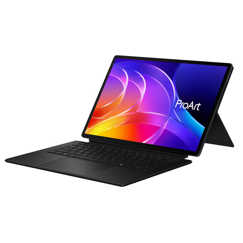 ASUS ProArt PZ14 HT7407NA-SN042W Copilot+ PC Snapdragon X2E-88-100 Laptop 35,6 cm (14") Berøringsskærm 3K 32 GB LPDDR5x-SDRAM 1 TB SSD Wi-Fi 7 (802.11be) Windows 11 Home Sort QWERTZ Tysk