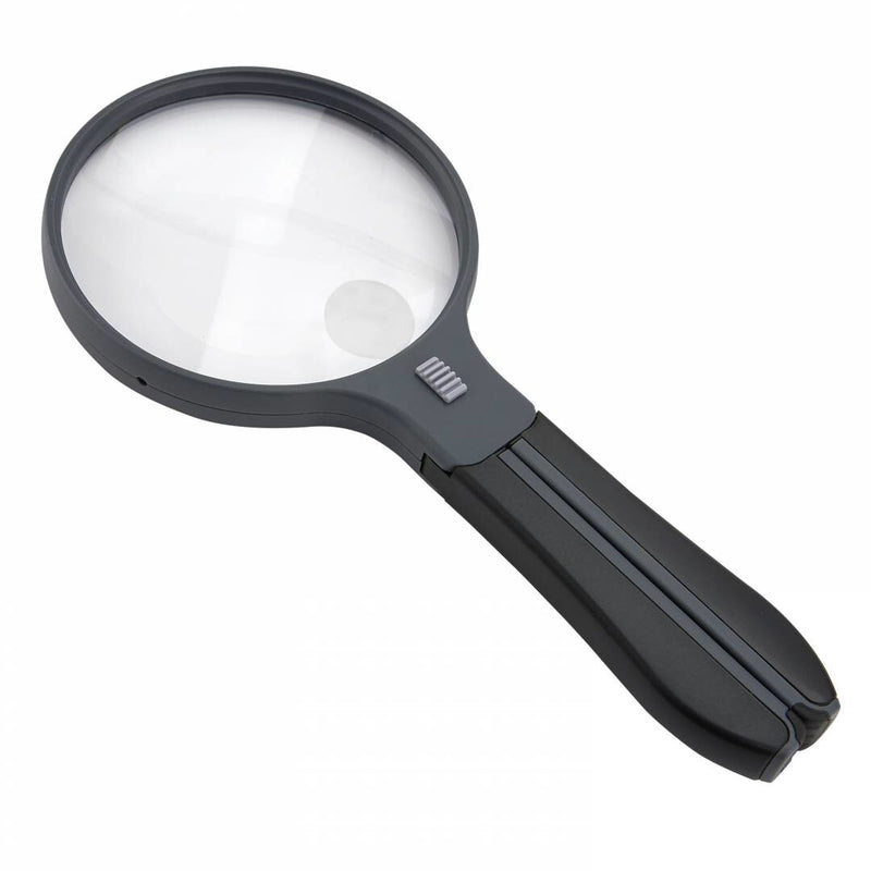 Carson Split Handle forstørrelsesglas 3,5x Sort, Transparent