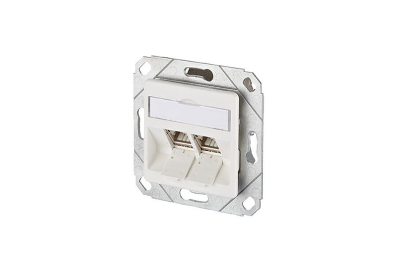 METZ CONNECT 130B12D21102-E stikkontakt RJ-45 Hvid