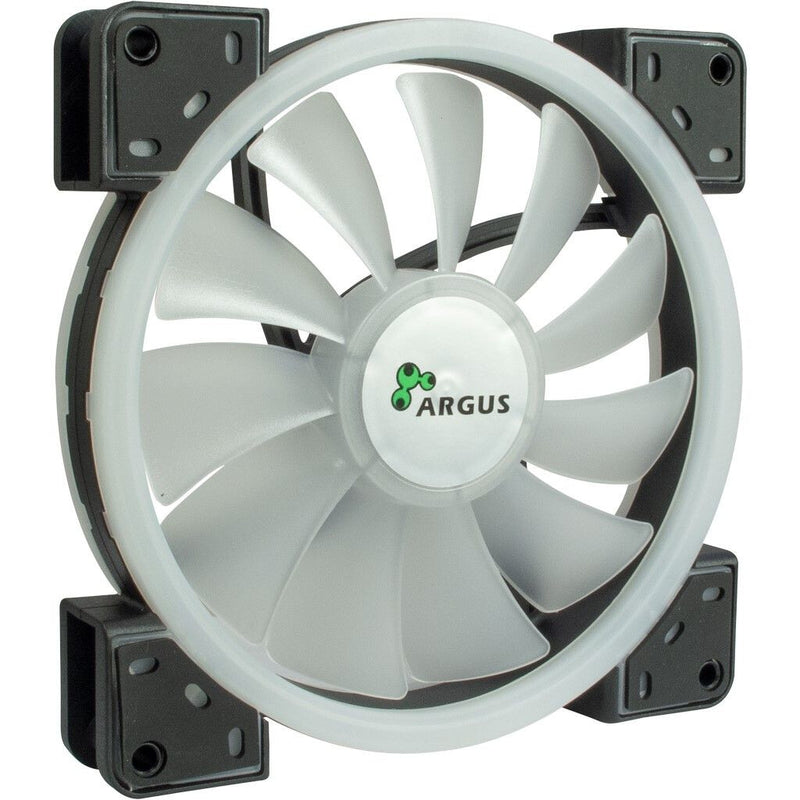 Inter-Tech 88885539 Computerkølesystem Computerkabinet Ventilator 14 cm Sort 1 stk