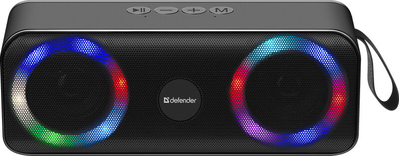 Defender BEATBOX 20 Bærbar stereohøjttaler Sort 20 W