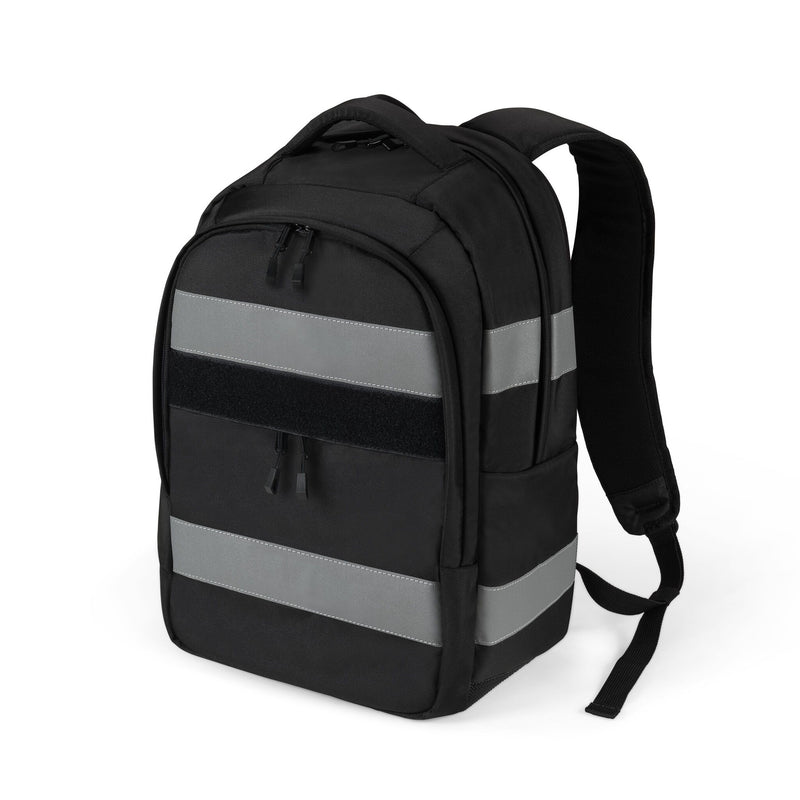 DICOTA Hi-Vis V2 rygsæk Sort Polyethylenterephthalatfolie (PET), Termoplastisk polyurethan (TPU)