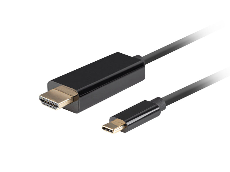 Lanberg CA-CMHD-10CU-0018-BK videokabel adapter 1,8 m USB Type-C HDMI