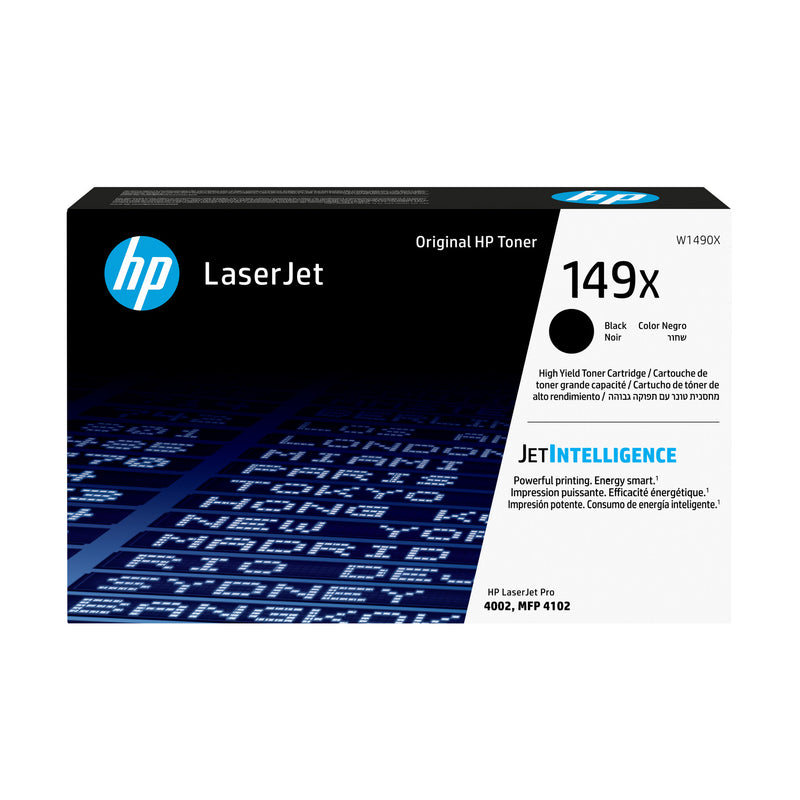 HP 149X Original LaserJet-tonerpatron med høj kapacitet, sort