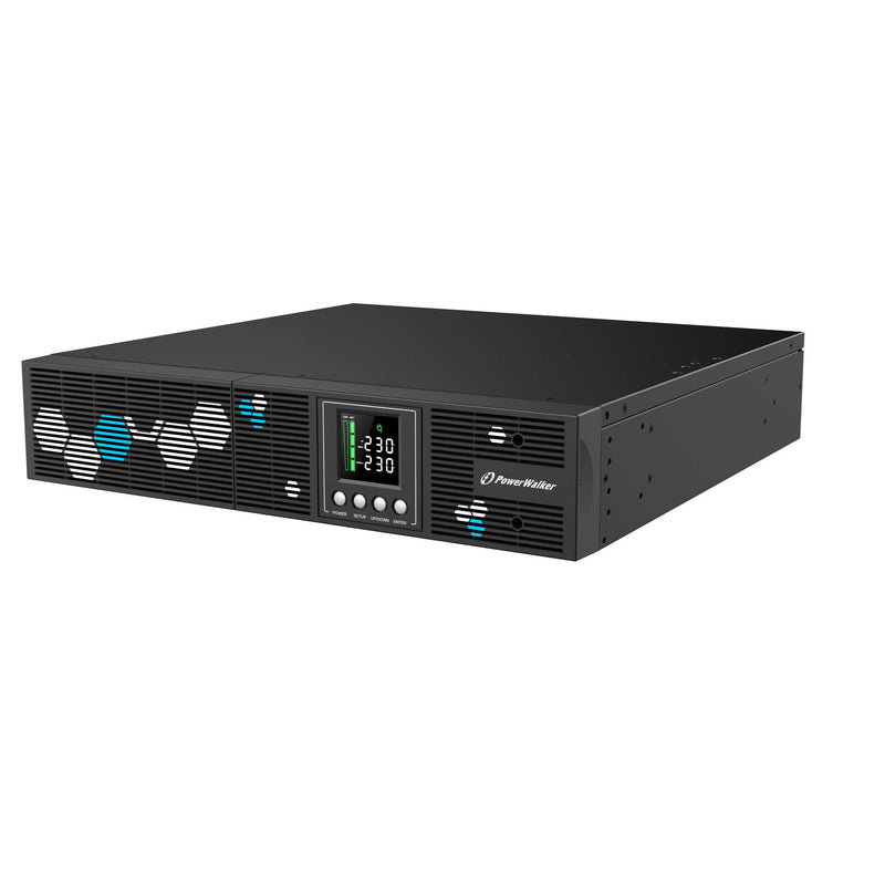 PowerWalker VI 2000 RLP UPS-enhed Interaktivt indgangsstik 2 kVA 1800 W 8 AC stikkontakt(er)