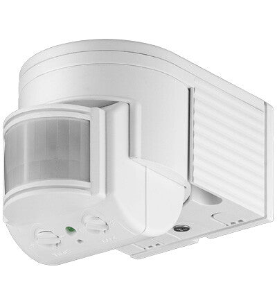 Goobay 95175 bevægelsessensor Passiv infrarød (PIR) sensor Ledningsført Væg Hvid