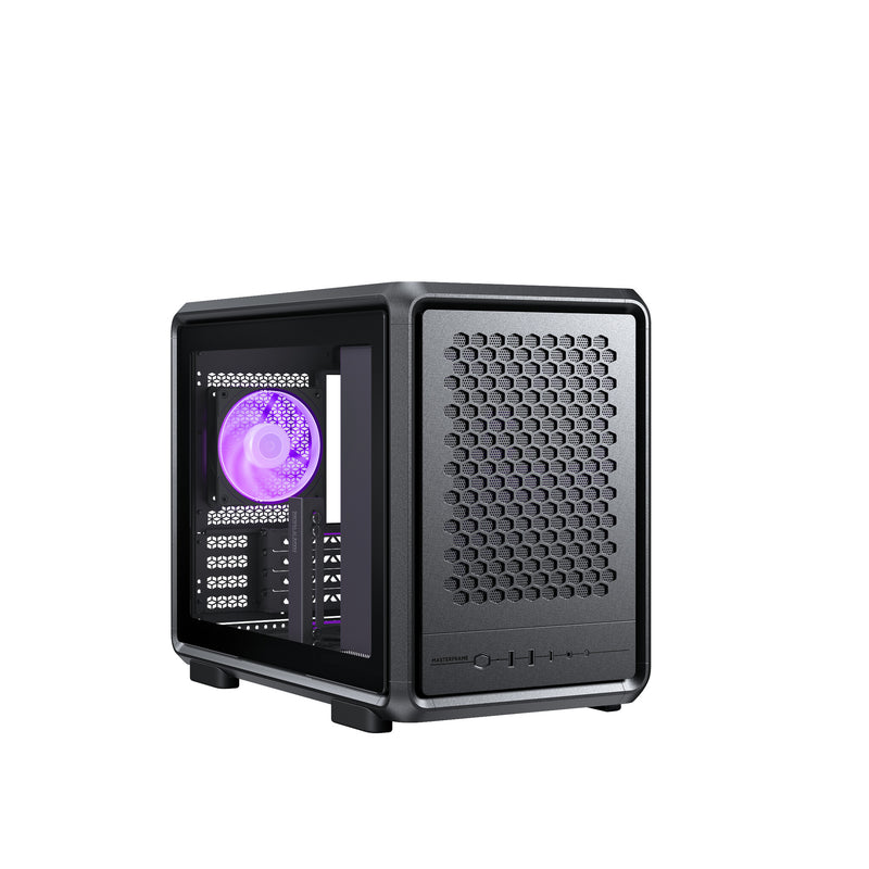 Cooler Master MasterFrame 400 Mesh Midi Tower Sort, Transparent