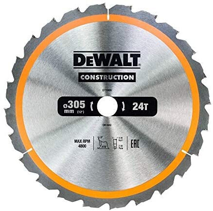 DeWALT DT1958-QZ rundsavklinge 30,5 cm 1 stk