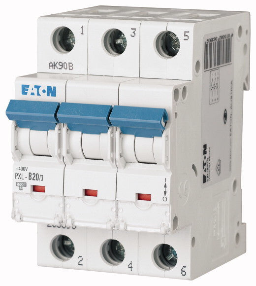 Eaton PXL-C20/3 kredsløbsafbryder Miniature strømafbryder
