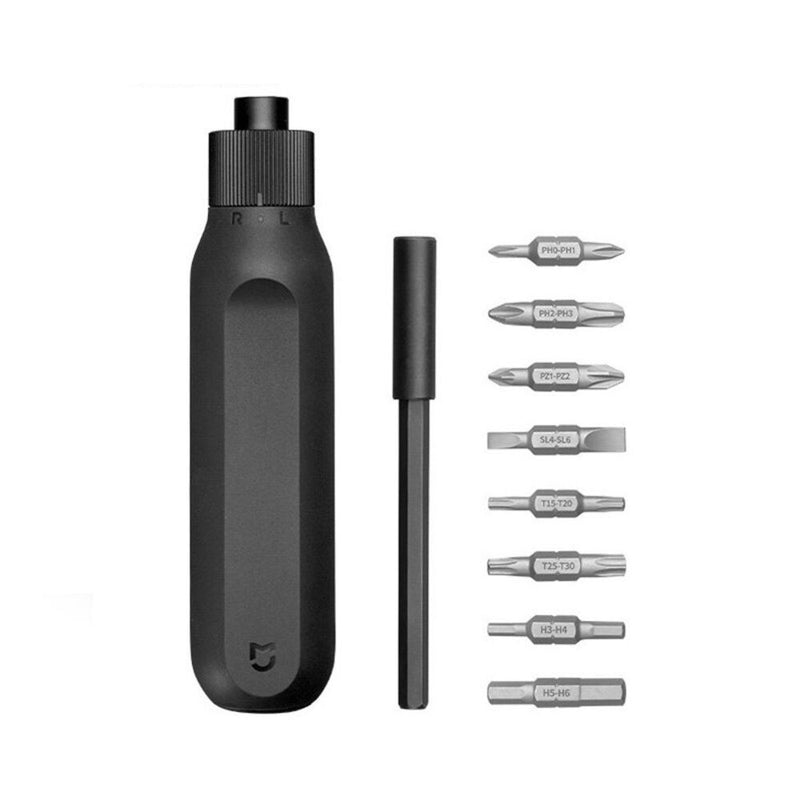 Xiaomi Mi 16 in 1 Ratchet Screwdriver Multi-bit skruetrækker Lige skruetrækker