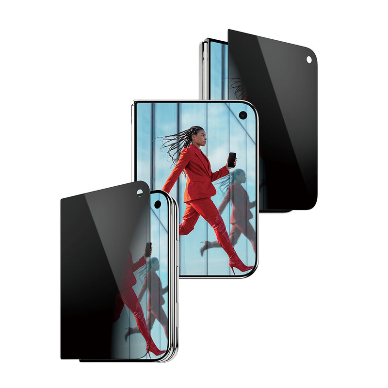 PanzerGlass ® Privacy Frontskærm Skærmbeskyttelse iPhone Duo | RammeFit m. EasyAligner