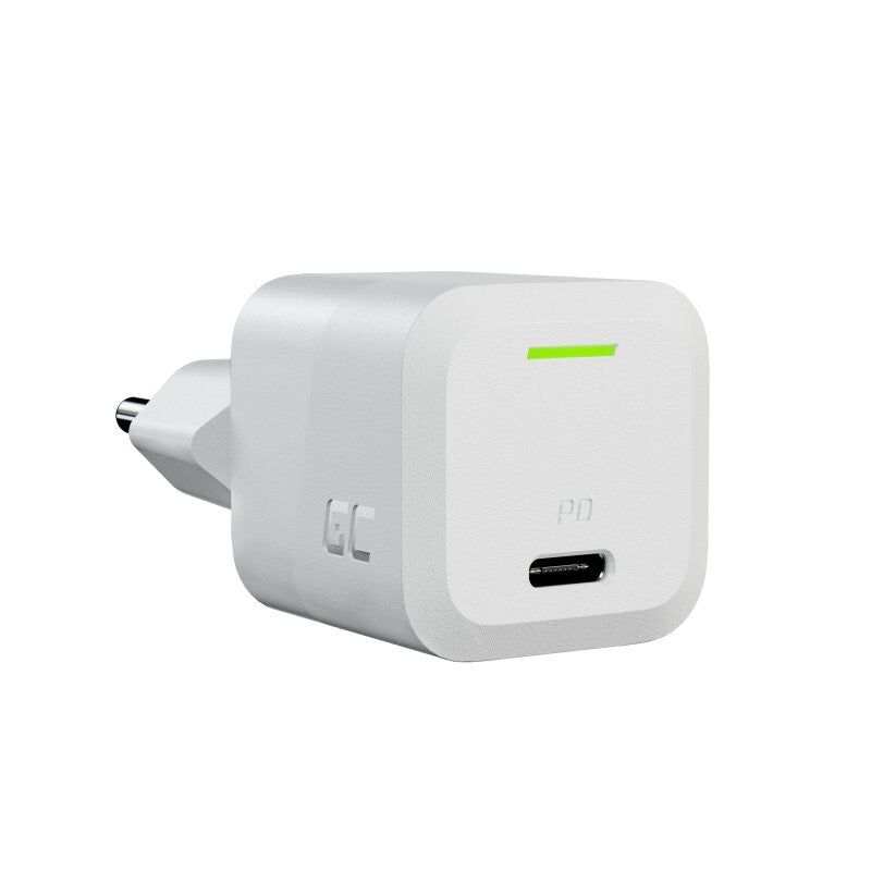 Green Cell CHARGC06W oplader til mobil enhed Universel Hvid Vekselstrøm Hurtig opladning Indendørs