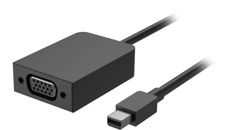 Microsoft Surface EJQ-00004 videokabel adapter Mini DisplayPort VGA (D-Sub) Sort