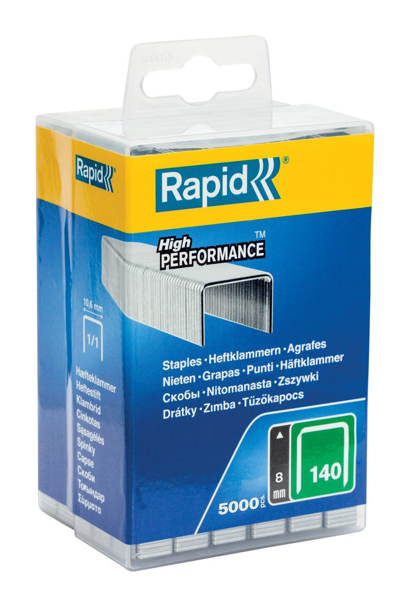 Rapid Nr. 140 bredtrådshæfteklammer 8 mm