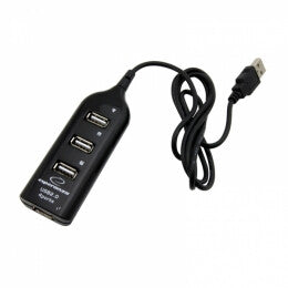 Esperanza EA116 interface hub 480 Mbit/s Sort