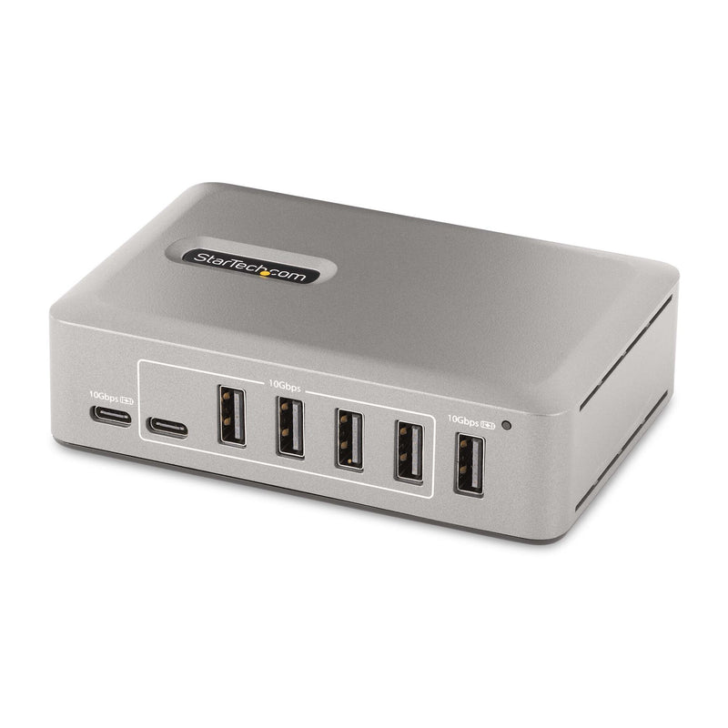 StarTech.com 10G8A2CS-USB-C-HUB interface hub USB 3.2 Gen 2 (3.1 Gen 2) Type-C 10000 Mbit/s Grå