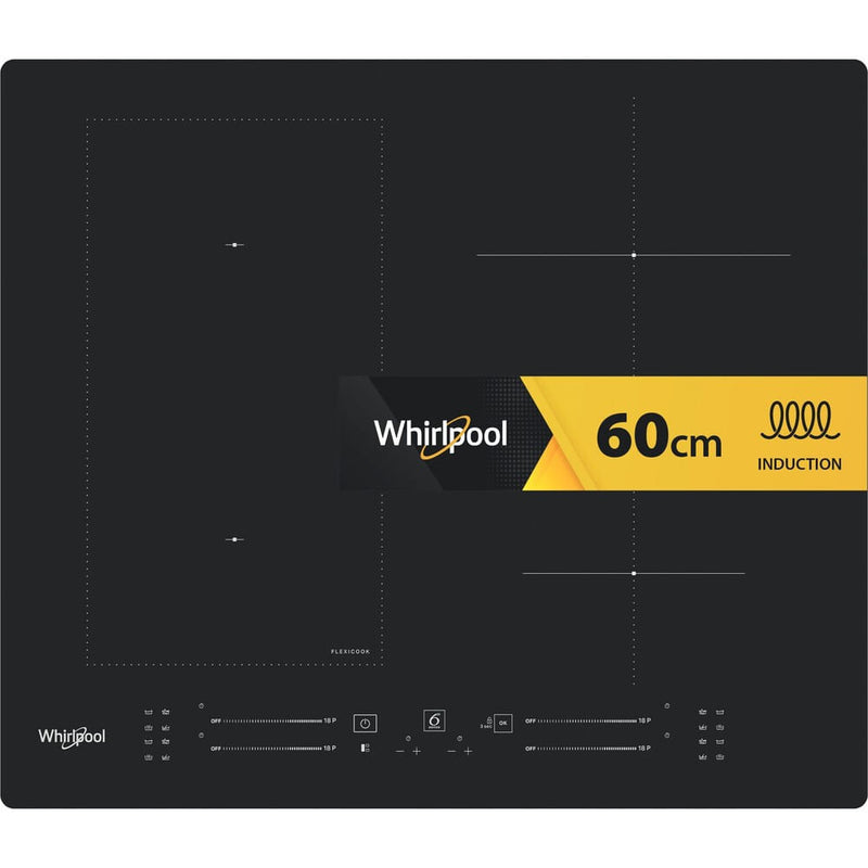 Whirlpool WL S7960 NE Sort Indbygget 60 cm Zone induktionskogeplade 4 zone(s)