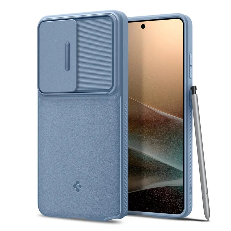 Spigen Optik Armor mobiltelefon etui 17,5 cm (6.9") Cover Lyse Blå