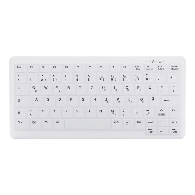Contour Design Active Key AK-C4110 tastatur Medicinsk RF trådløst QWERTZ Tysk Hvid