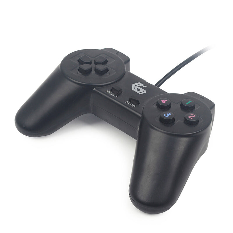 Gembird JPD-UB2-01 spil-controller Sort USB 2.0 Gamepad PC