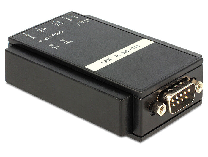 DeLOCK 62504 kabel kønsskifter RS-232 RJ45 Sort