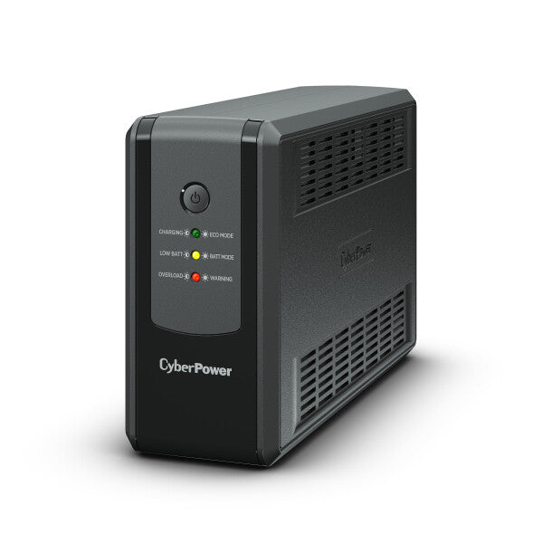 CyberPower UT650EG-FR UPS-enhed Interaktivt indgangsstik 0,65 kVA 360 W 3 AC stikkontakt(er)