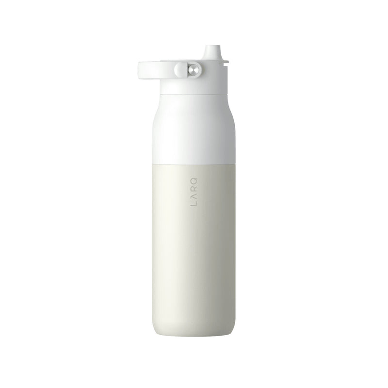LARQ PureVis 2 Dagligt forbrug, Fitness, Vandring, Sport 1000 ml Rustfrit stål Beige, Hvid