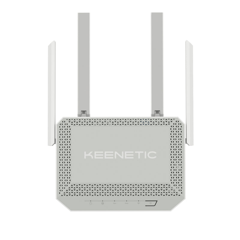 Keenetic Titan (KN-1812) trådløs router 10 Gigabit Ethernet Dual-band (2,4 GHz / 5 GHz) Hvid