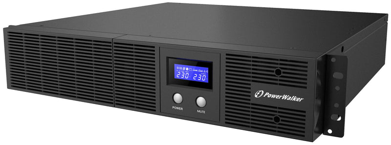 PowerWalker VI 3000 RLE UPS-enhed 3 kVA 1800 W 8 AC stikkontakt(er)