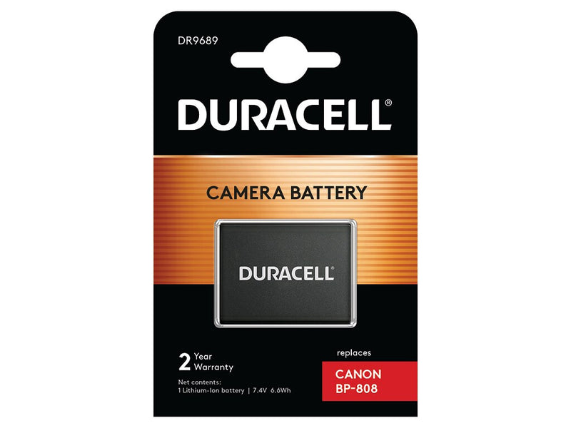 Duracell DR9689 batteri til kamera/videokamera Lithium-Ion (Li-Ion) 890 mAh