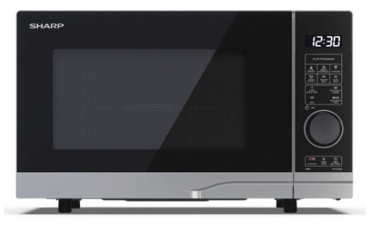 Sharp YC-PG204AE-S mikrobølgeovn Sølv Kombination mikroovn Bordplade 20 L 700 W