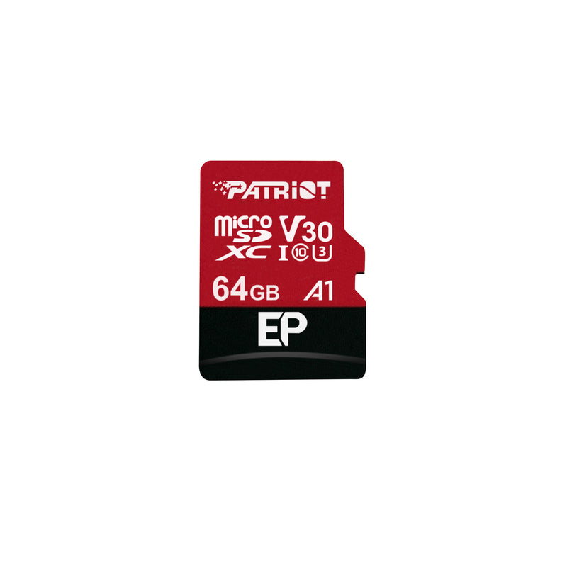 Patriot Memory PEF64GEP31MCX hukommelseskort 64 GB MicroSDXC Klasse 10