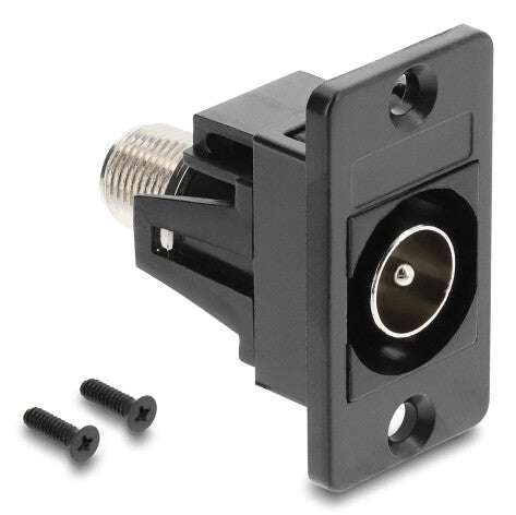 DeLOCK 91197 koaksial forbinder F/IEC 1 stk 75 ohm (Ω)