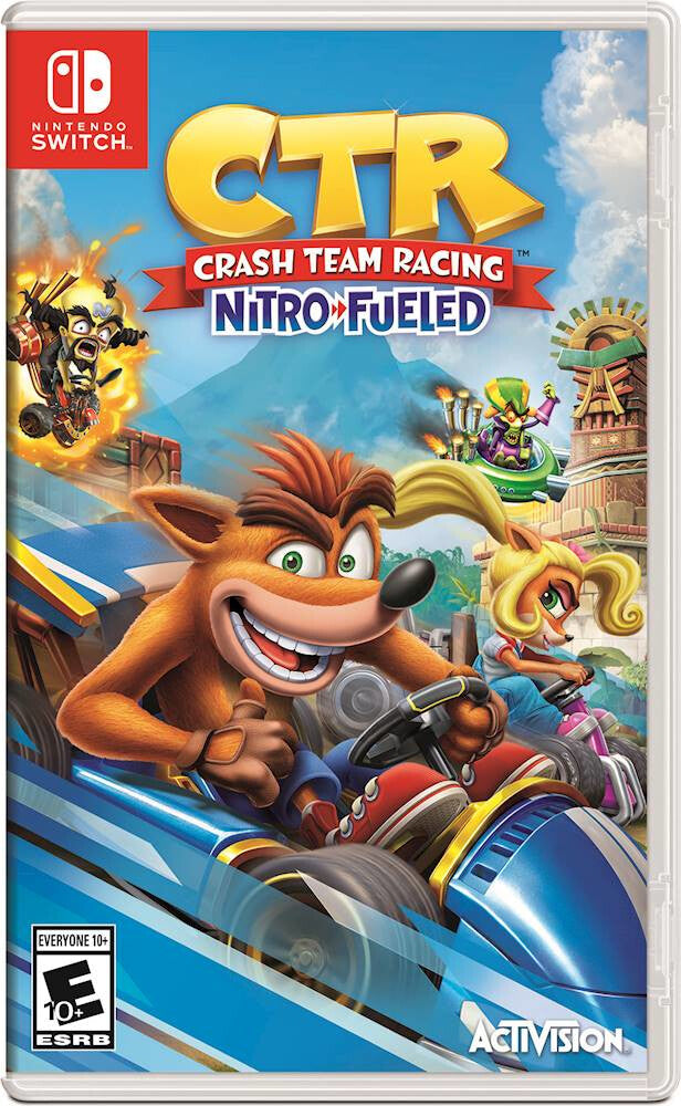 Activision Crash Team Racing Nitro-Fueled, Switch Standard Italiensk Nintendo Switch