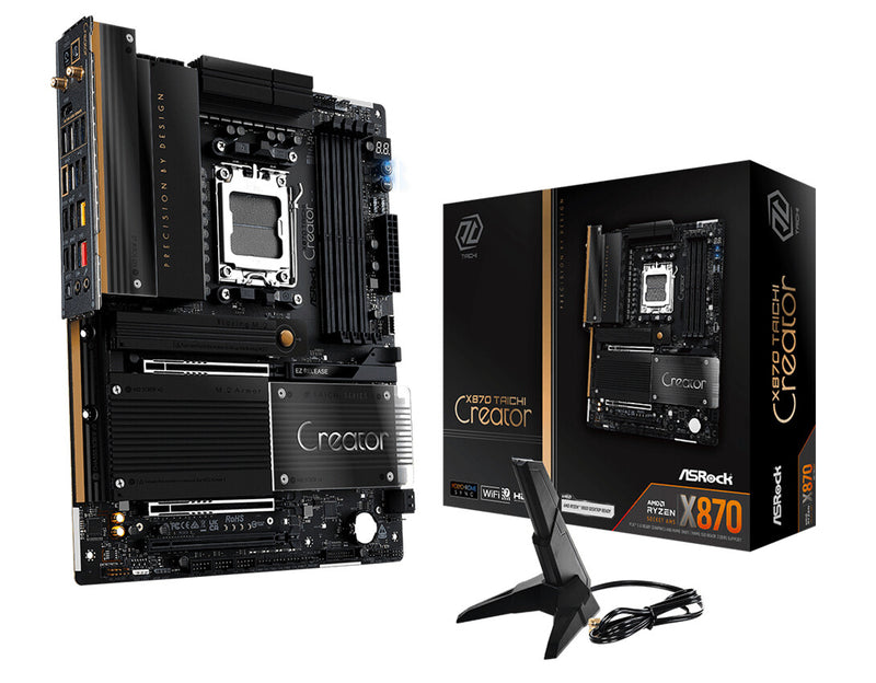 Asrock X870 Taichi Creator AMD X870 Sokkel AM5 ATX