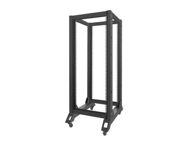 Lanberg OR01-6827-B stativ 27U Fritstående reol Sort