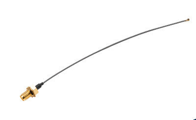 Akasa A-ATC01-150GR signalkabel 0,15 m Sort, Guld