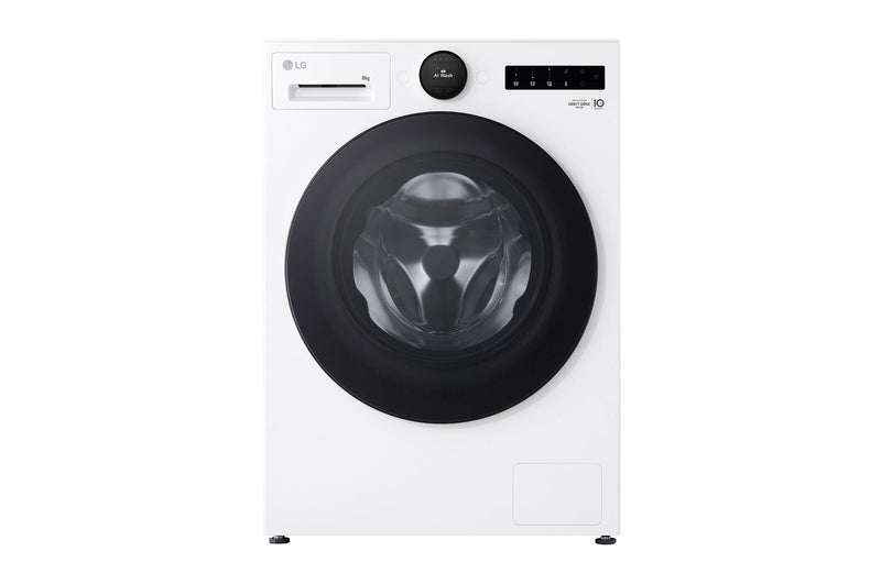 LG F4WX808YC vaskemaskine Front-læsning 8 kg 1400 rpm Hvid