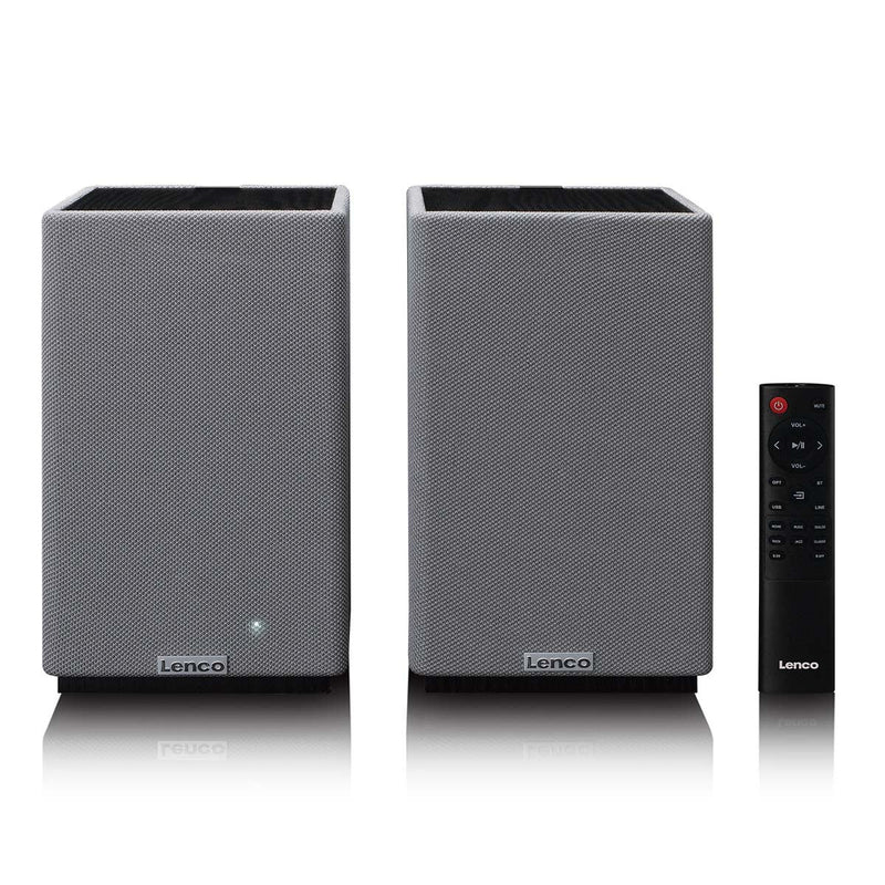 Lenco SPB-240BKGY højttaler Grå, Sort Kabel & trådløs 40 W