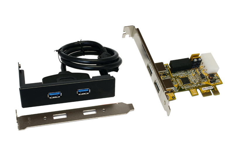 EXSYS EX-11072 interface-kort/adapter Intern USB 3.2 Gen 1 (3.1 Gen 1)