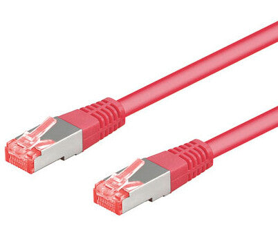 Goobay 93339 netværkskabel Magenta 0,25 m Cat6