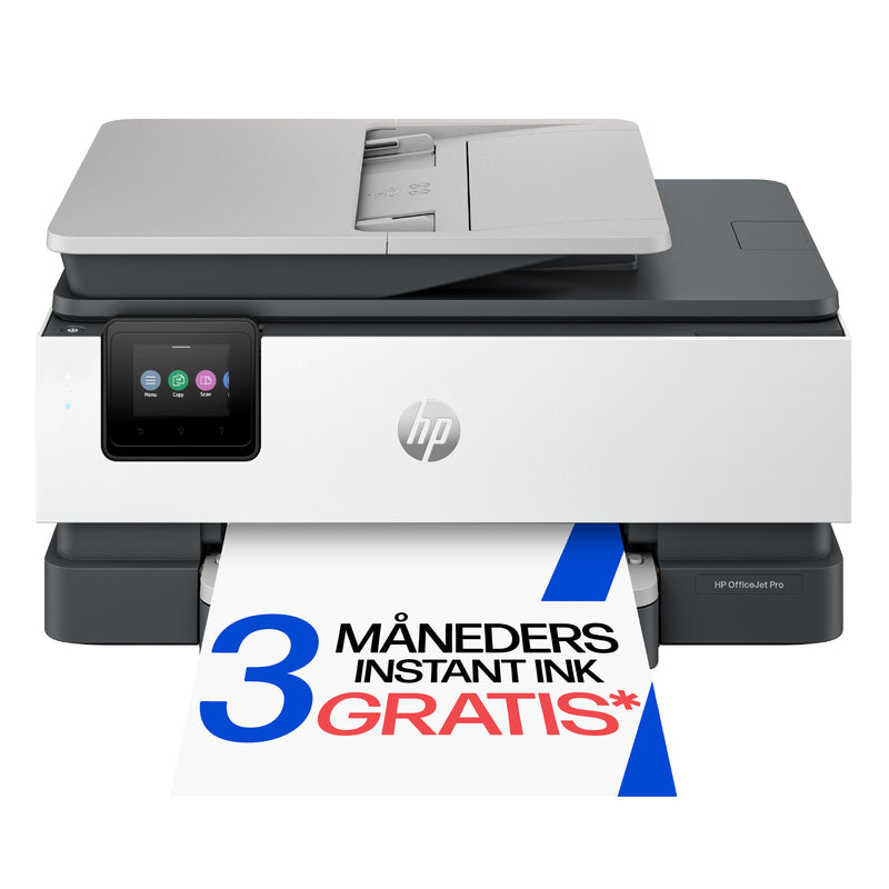 HP OfficeJet Pro 8132e Trådløst All-in-One Farve Printer, Instant Ink; 2-sidet printning